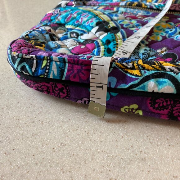Disney Parks Vera Bradley NWOT Mickey & Minnie Mouse Triple Zip Hipster - Picture 8 of 14